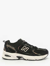 Sneakers Uit Leder New balance Zwart boy U530CRB